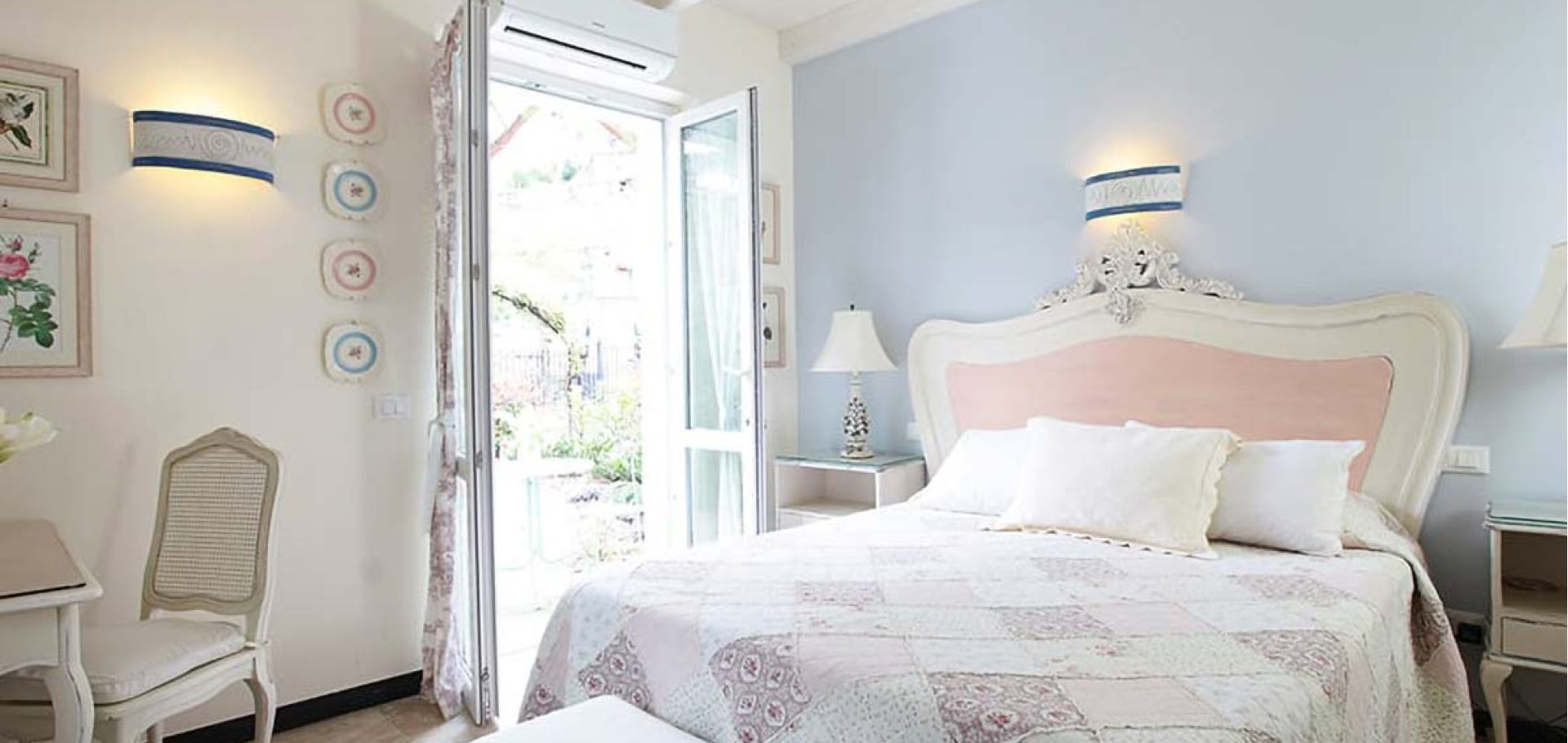 Le camere di Villa Valentina